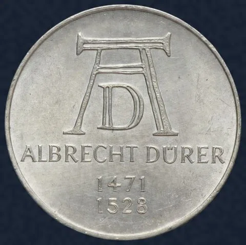 5 Mark 1971 Duitsland Albrecht Dürer