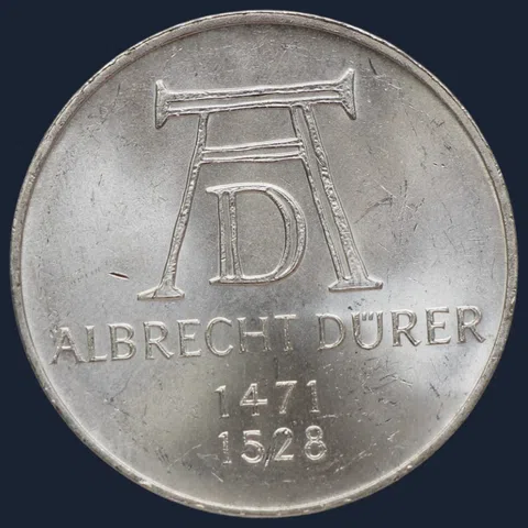 5 Mark 1971 9D) Duitsland - 500e verjaardag Albrecht Dürer