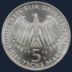 5 Mark 1973 (G) Duitsland - Frankfurter Nationalversammlung