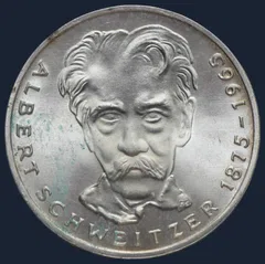 5 Mark 1975 Duitsland Albert Schweitzer