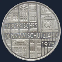 5 Mark 1975 (F) Duitsland - Europees Jaar Monumentenbescherming