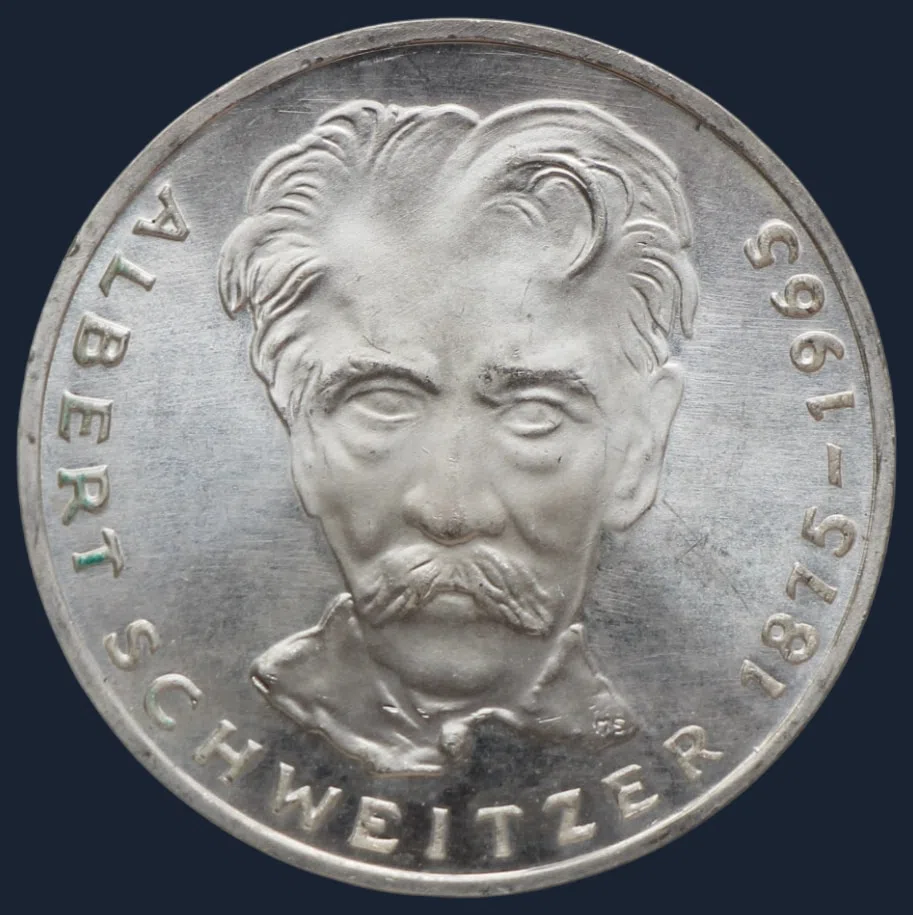 5 Mark 1975 (G) Duitsland Albert Schweitzer