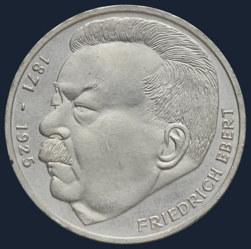 5 Mark 1975 (J) Duitsland - Friedrich Ebert