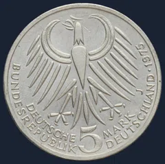 5 Mark 1975 (J) Duitsland - Friedrich Ebert