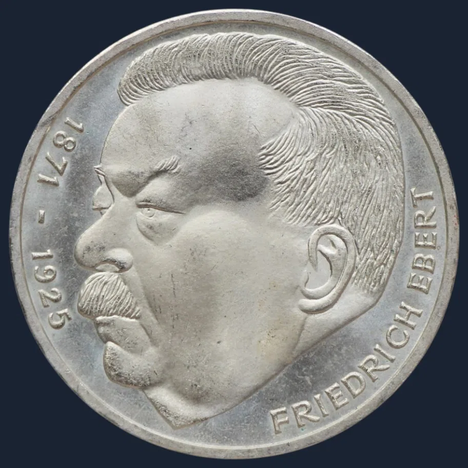 5 Mark 1975 (J) Duitsland Friedrich Ebert