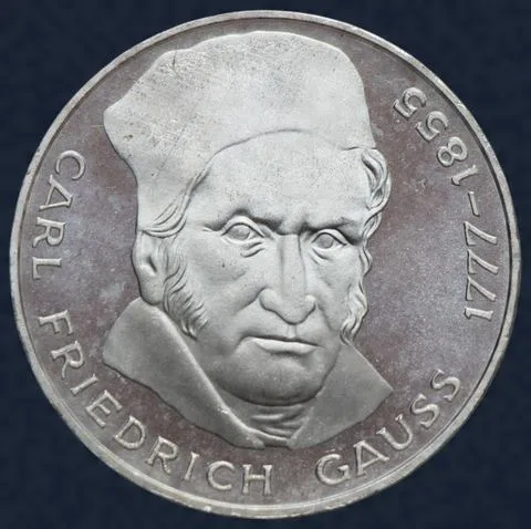 5 Mark 1977 (J) Duitsland Carl Friedrich Gauss