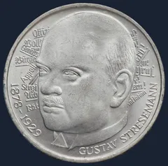 5 Mark 1978 Duitsland Gustav Stresemann
