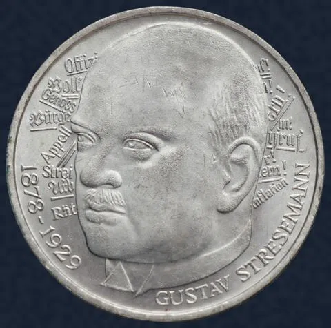 5 Mark 1978 (G) Duitsland -  Gustav Stresemann