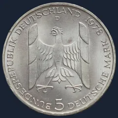 5 Mark 1978 Duitsland Gustav Stresemann