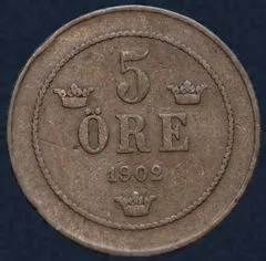 5 Öre 1902 Zweden