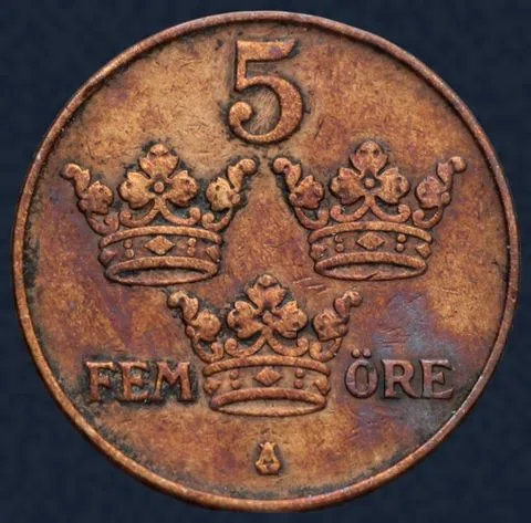 5 Öre 1911 Zweden