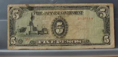 5 Pesos 1943 Filipijnen — The Japanese Government voorzijde