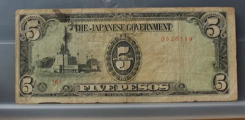 5 Pesos 1943 Filipijnen — The Japanese Government