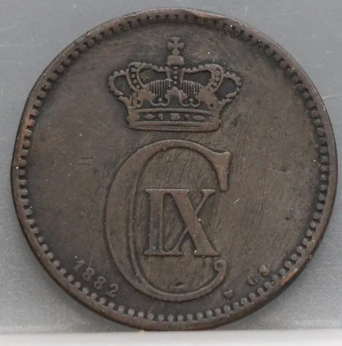 5 Øre 1882 Denemarken — Brons