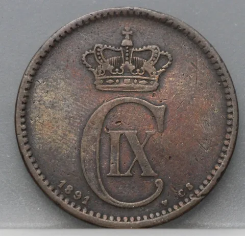 5 Öre 1891 Denemarken