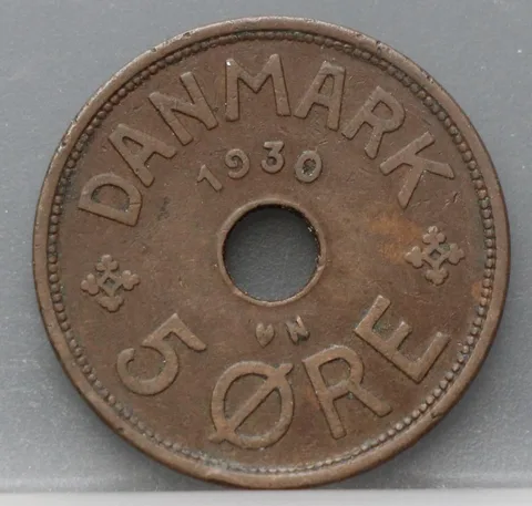 5 Øre 1930 Denemarken
