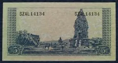 5 Rupiah 1957 Indonesië