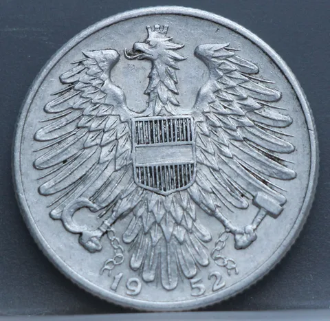 5 Schilling 1952 Oostenrijk — Aluminium