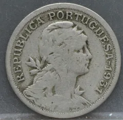 50 Centavos 1931 Portugal — Cupro-Nikkel voorzijde