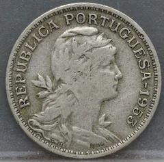 50 Centavos 1953 Portugal — Cupro-nikkel voorzijde
