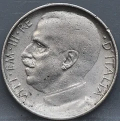 50 Centesimi 1925 Italië — Cupro-nikkel voorzijde