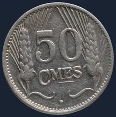 50 centimes 1930 Luxemburg