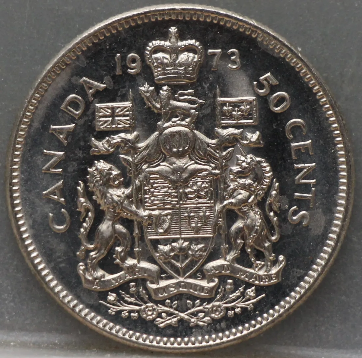 50 Cents 1973 Canada voorzijde, nikkel
