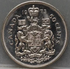 50 Cents 1973 Canada voorzijde, nikkel