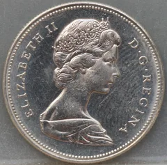 50 Cents 1973 Canada achterzijde, Nikkel