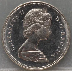 50 Cents 1973 Canada achterzijde, nikkel