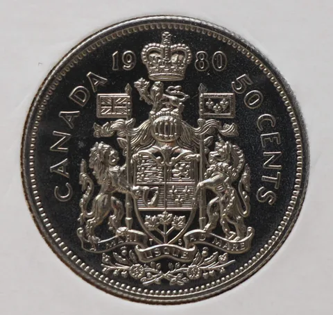 50 Cents 1980 Canada — Nikkel