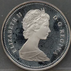 50 Cents 1983 Canada — Nikkel achterzijde