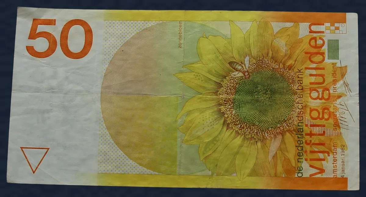 50 Gulden 1982 Zonnebloem