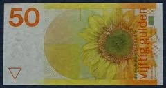 50 Gulden 1982 Zonnebloem - netjes!