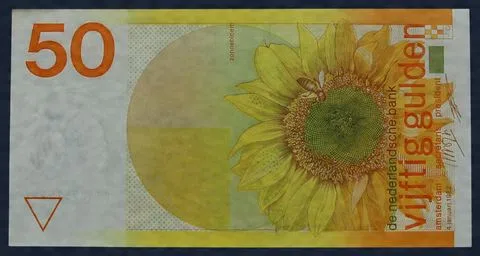 50 Gulden 1982 Zonnebloem - netjes!