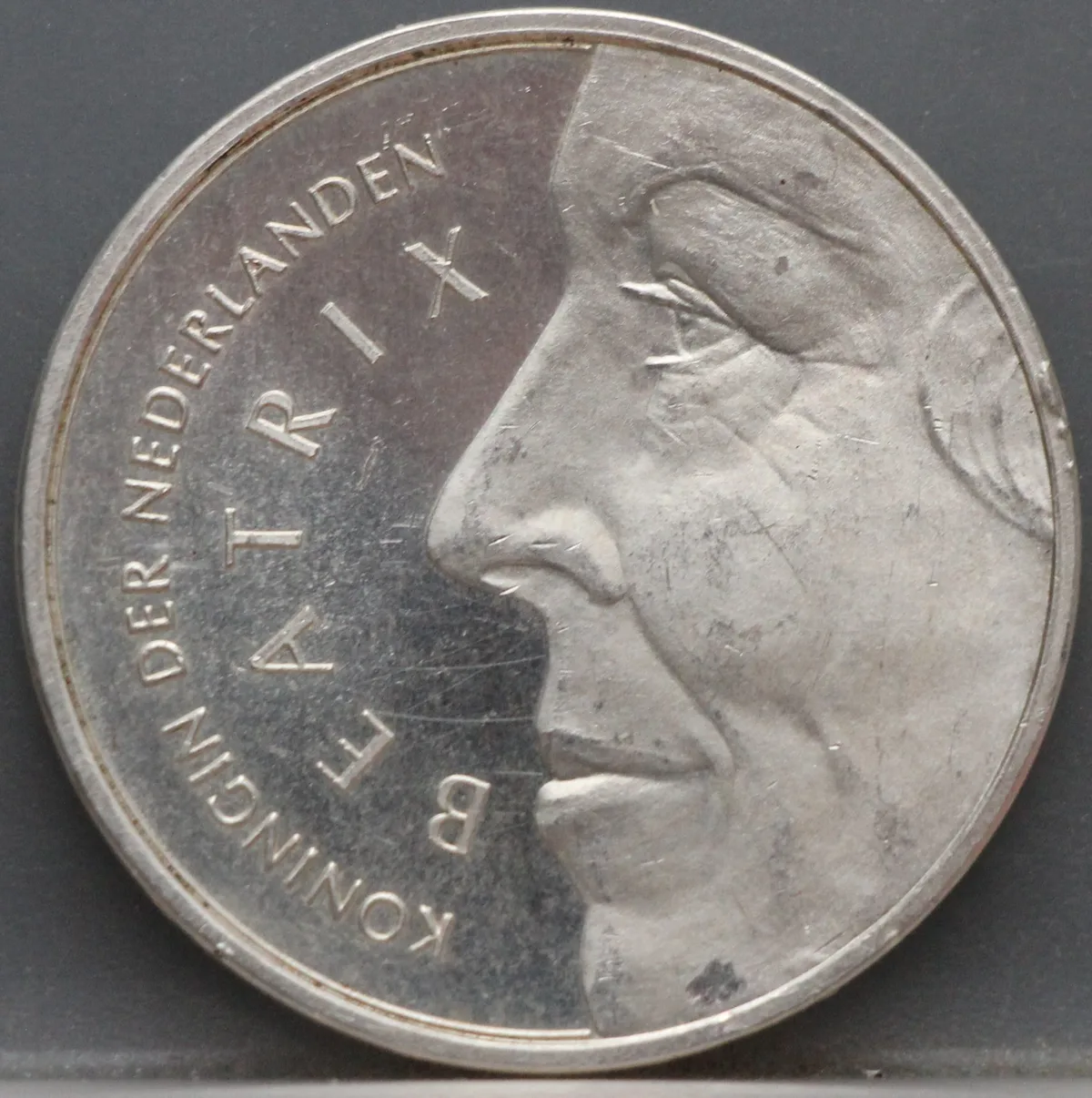 50 Gulden 1991 Beatrix en Claus — Zilver voorzijde, Zilver (Ag 925)