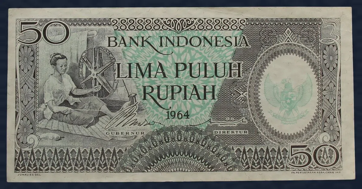 50 Rupiah 1964 Indonesië