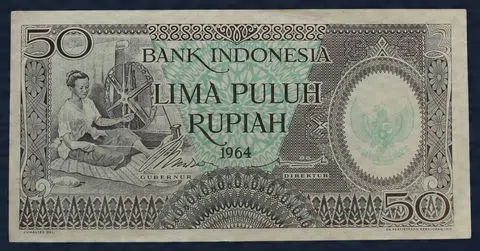 50 Rupiah 1964 Indonesië
