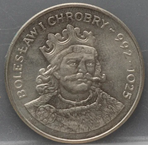 50 Zlotych 1980 Polen — Boleslaw I Chrobry Cupronikkel