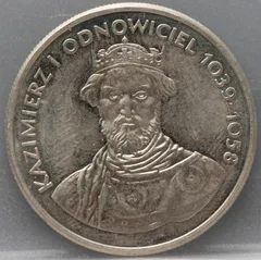 50 Zlotych 1980 Polen — Kazimierz I Odnowiciel voorzijde, Cupronikkel