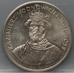 50 Zlotych 1980 Polen — Kazimierz I Odnowiciel Cupronikkel voorzijde
