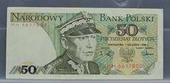 50 Zlotych 1988 Polen voorzijde