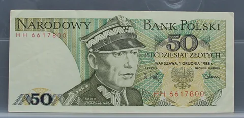 50 Zlotych 1988 Polen