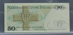 50 Zlotych 1988 Polen achterzijde