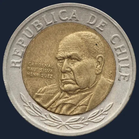 500 Peso 2002 Chili