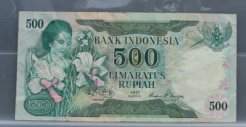 500 Rupiah 1977 — Indonesië