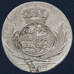 6 Kreuzer 1809 Württemberg