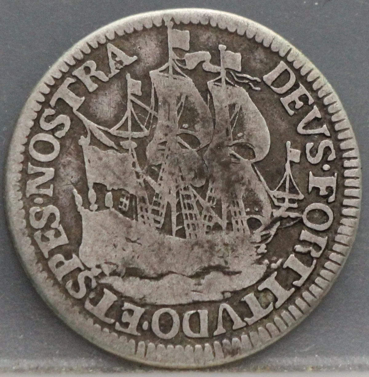 6 Stuiver 1678 Scheepjesschelling — West-Friesland (Enkhuizen) voorzijde, 6 Stuiver (Scheepjesschelling)