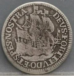 6 Stuiver 1678 Scheepjesschelling — West-Friesland (Enkhuizen) voorzijde, 6 Stuiver (Scheepjesschelling)