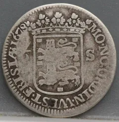 6 Stuiver 1678 Scheepjesschelling — West-Friesland (Enkhuizen) achterzijde, 6 Stuiver (Scheepjesschelling)